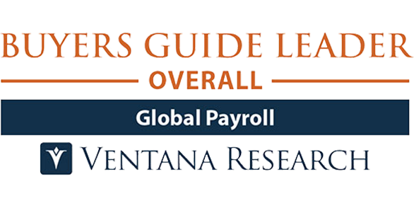Exemplary Leader by Ventana Research for Global Payroll Buyer Guide 2023